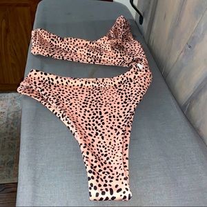 NASTY GAL BATHING SUIT SIDE CONNECTION BNWOT